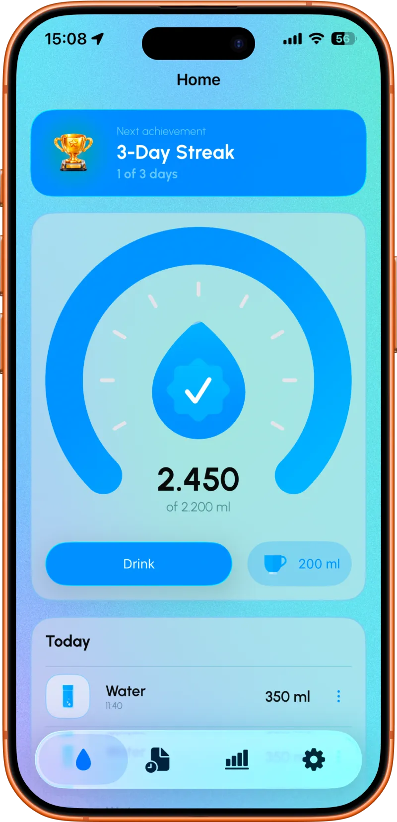 Aqua theme home
